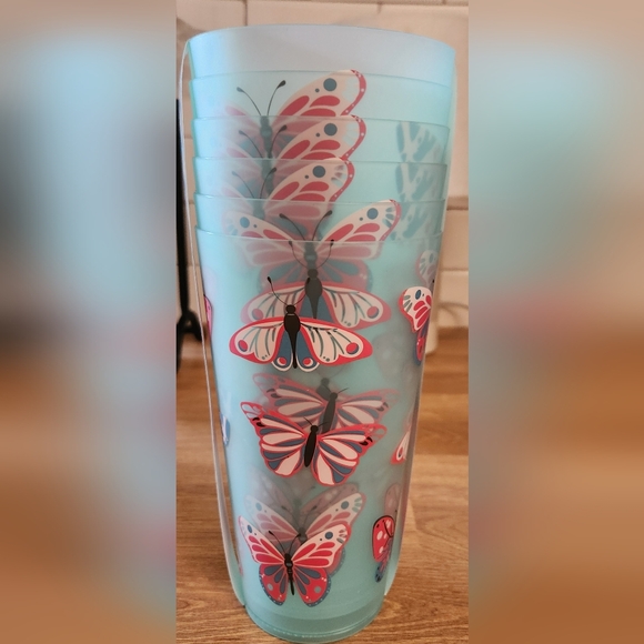 Other - Butterfly Plastic Cups